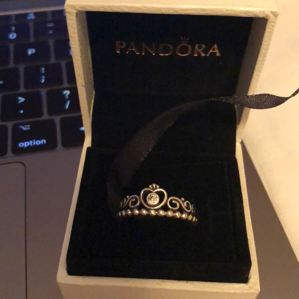 Pandora Princess Ring size 58